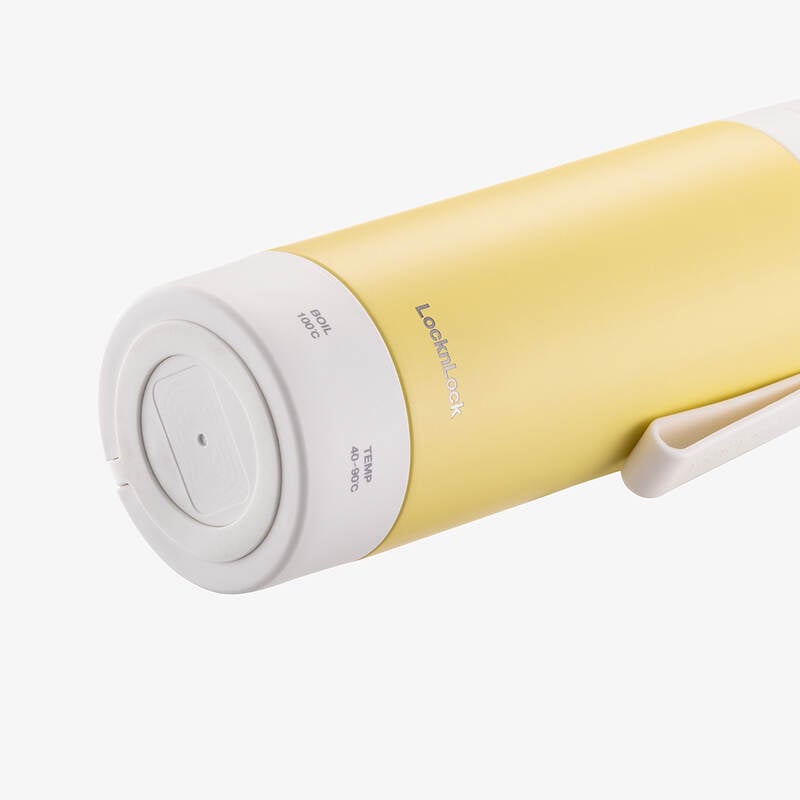 Bình Đun Giữ Nhiệt Lock&Lock Heating Tumbler 220 - 240V, 50 - 60Hz, 300W, 300Ml - 2 Màu (Ngà, Vàng Nhạt) image number null